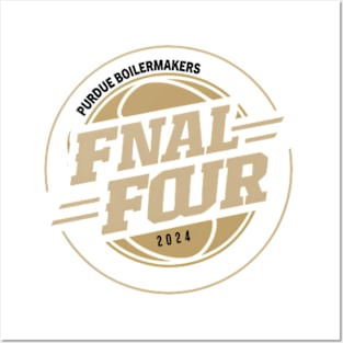 Purdue Boilermakers Final Four 2024 Posters and Art